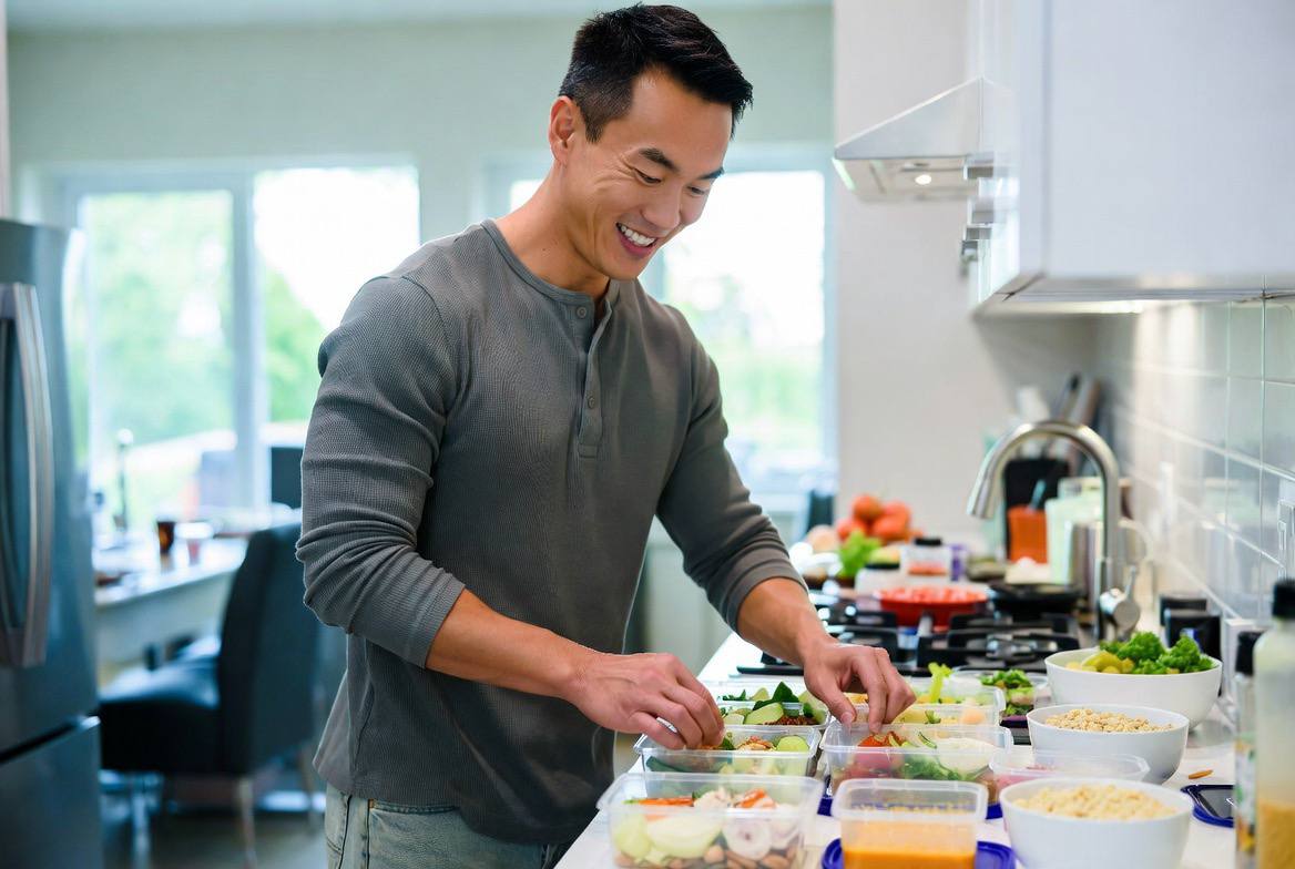 Weekly meal prep containers